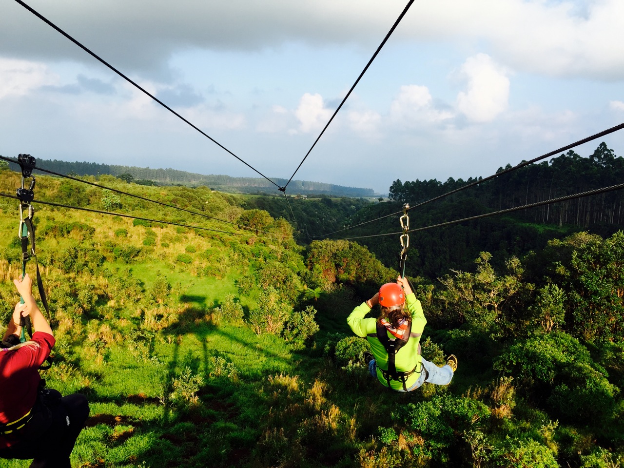 Kapohokine-zipline-royal-caribbean