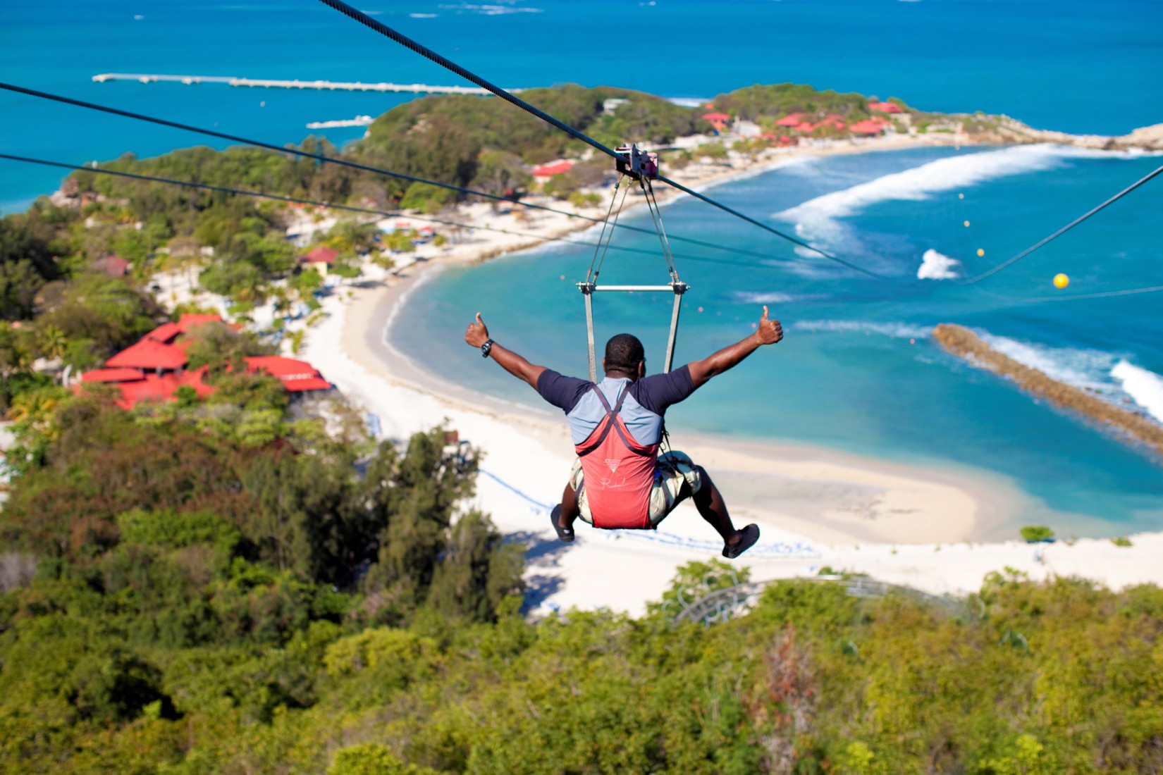 Labadee Dragon's Breath Flight Line