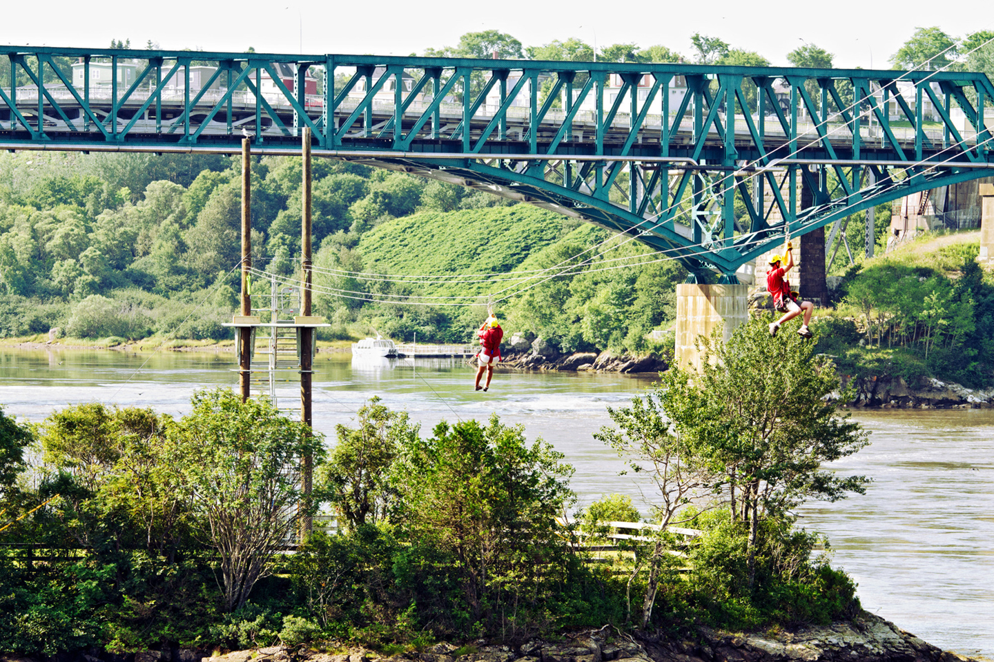 Reversing Rapids Zipline Adventure